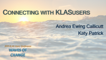 Connecting with KLASusers
