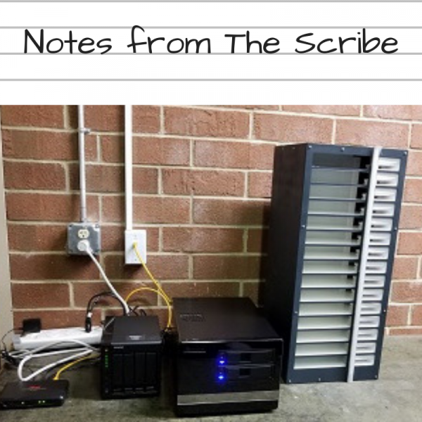Notes From The Scribe - April 2019